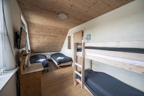 Family Room, Shared Bathroom