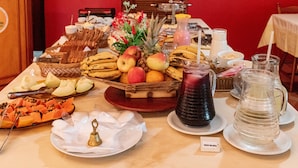 Frokostbuffé er inkludert hver dag