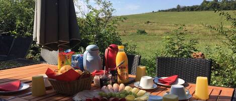 Repas de petit déjeuner