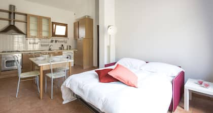 JOIVY Red Terraced Apartment