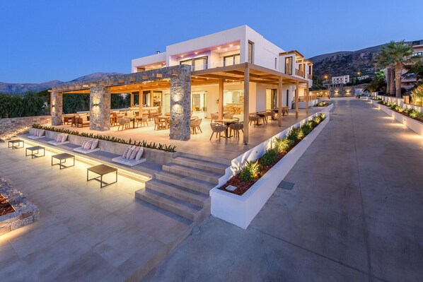 Fassade der Unterkunft