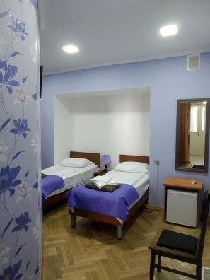 Twin Room, Shared Bathroom (№2) | Soundproofing, iron/ironing board, free WiFi, wheelchair access - Tbilisi Downtown Guest House (Tbilisi)