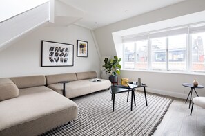 Panorama suite, 3 slaapkamers, terras | Uitzicht vanuit de kamer