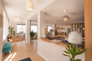 Sala de estar en el lobby