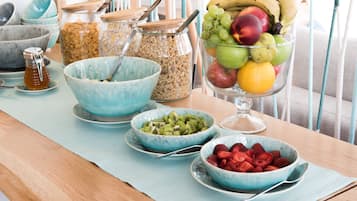 Gratis morgenmadsbuffet hver dag