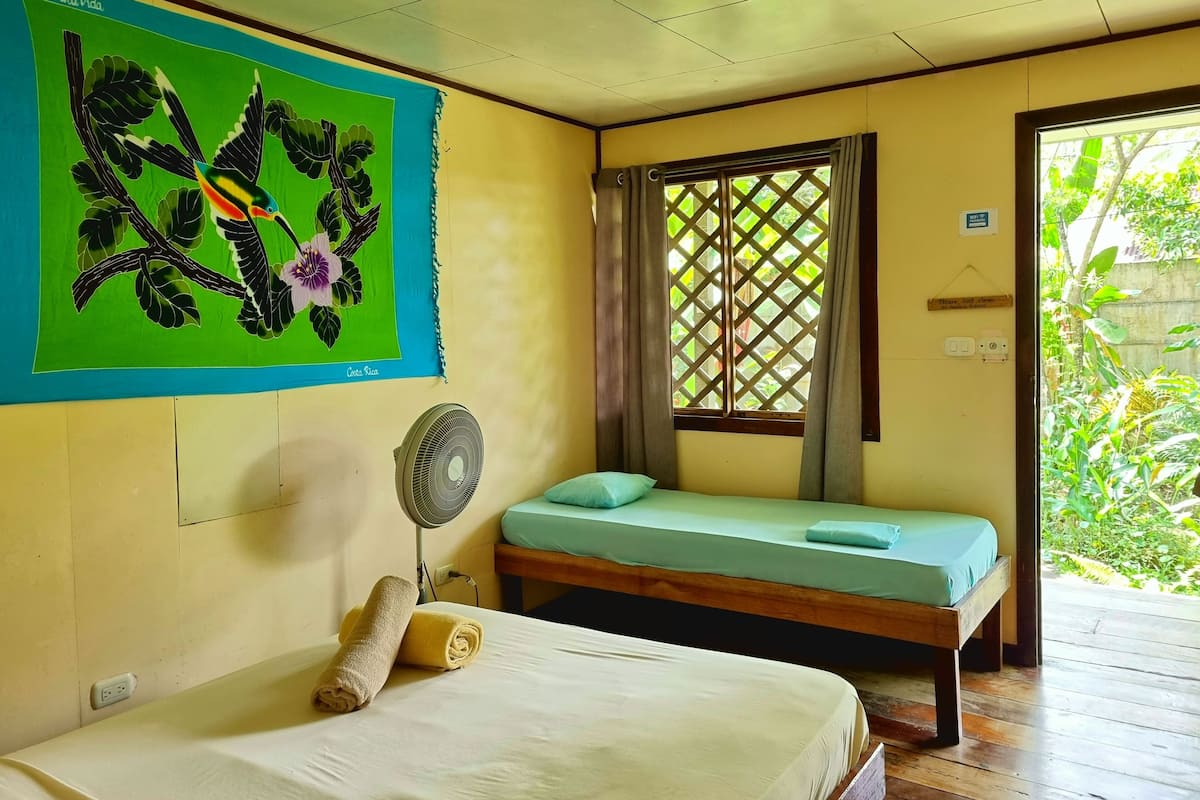 Classic Double Room, Garden View | In-room safe, free WiFi, bed sheets