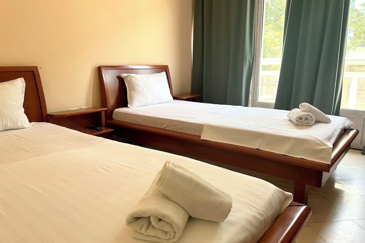 city twin room, 2 single beds, city view | hypo-allergenic bedding, individually decorated, individually furnished