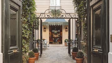 Façade de l’hébergement