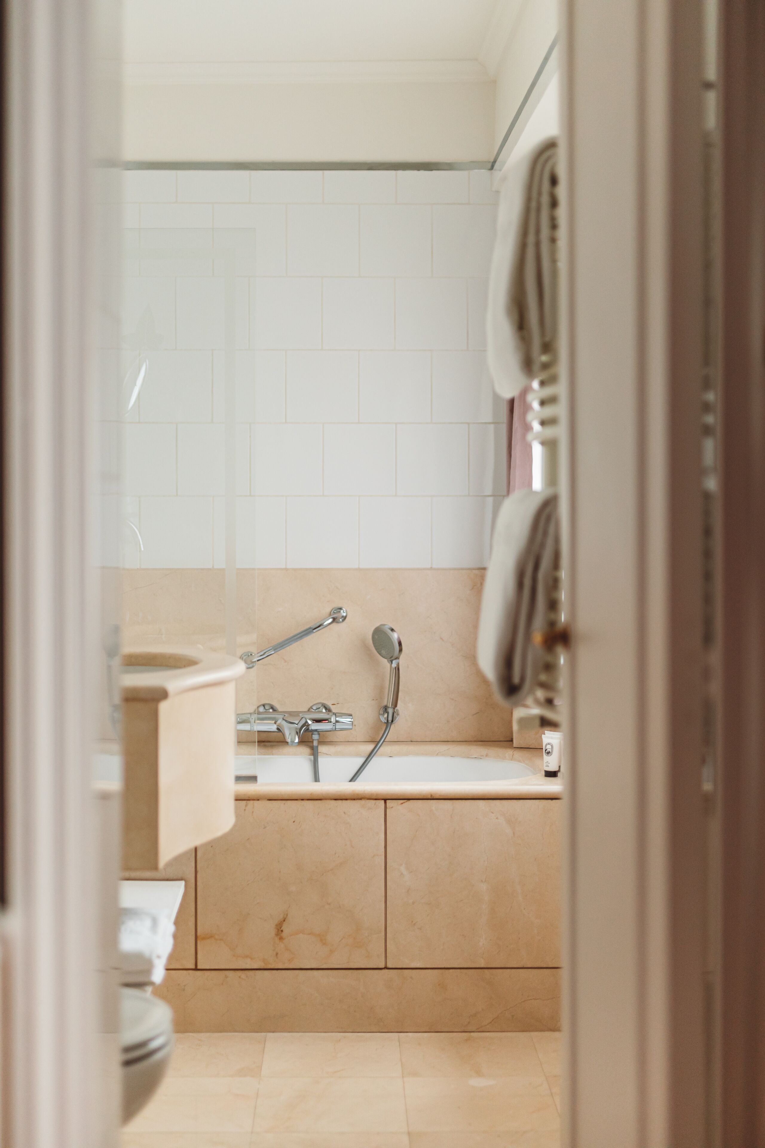 comfort room | bathroom | free toiletries, hair dryer, towels, soap