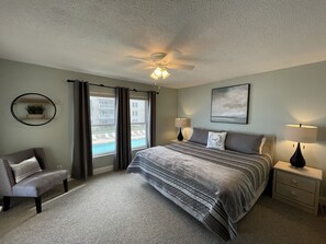 2 bedrooms, desk, iron/ironing board, WiFi