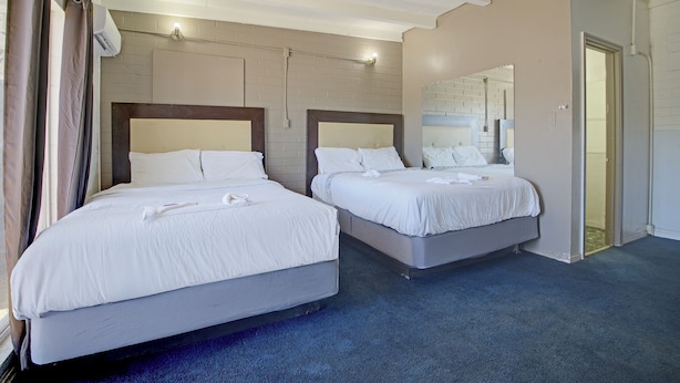 客房, 2 张大床, 无烟房