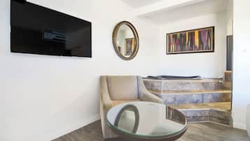 Camera Premium, 1 letto king, fumatori | Lenzuola