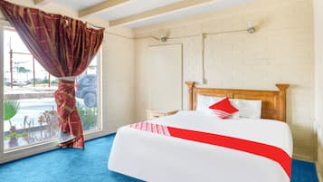 Rom, 1 queensize-seng, ikke-røyk | Sengetøy