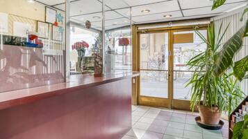 Interior entrance