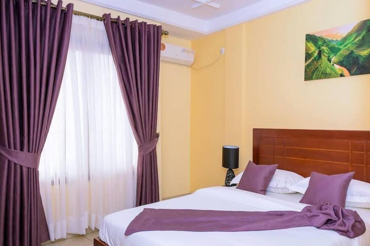 In-room safe, blackout curtains, iron/ironing board