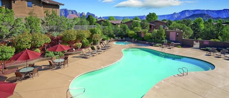 Beheizter Pool
