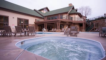 Indoor pool, a heated pool