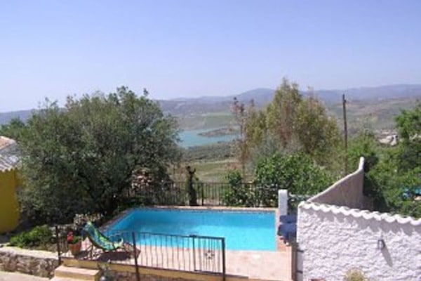 Private pool, leading from the large sunny patio.