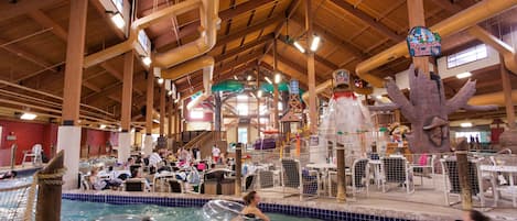 Indoor pool, a heated pool