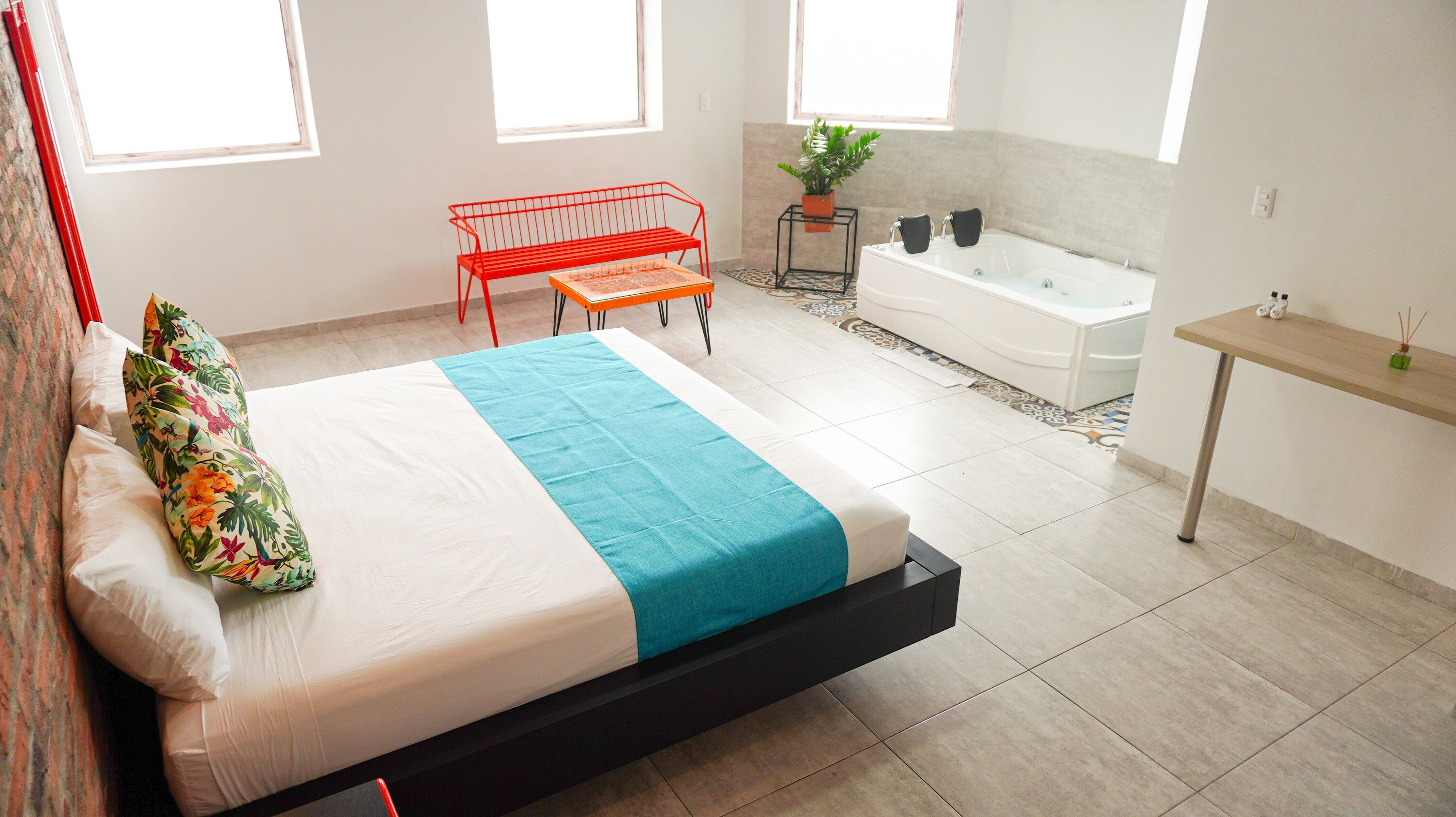 luxury room | living area | tv