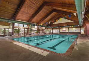 Indoor pool, a heated pool