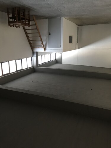 Factory style residence