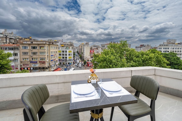 Terraza en la azotea