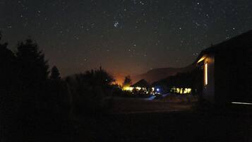 Front of property – evening/night