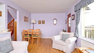 Classic-Ferienhaus, 2 Schlafzimmer | Schallisolierte Zimmer, Bügeleisen/Bügelbrett, kostenloses WLAN