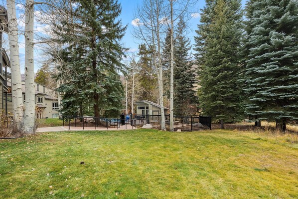 Enceinte de l’hébergement