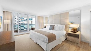 3 Schlafzimmer, Zimmersafe, Schreibtisch, Bügeleisen/Bügelbrett