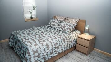 1 chambre, fer et planche Ă repasser, Wi-Fi, draps fournis