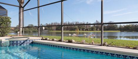 Udendørs pool, opvarmet pool