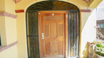 Entrada de la propiedad