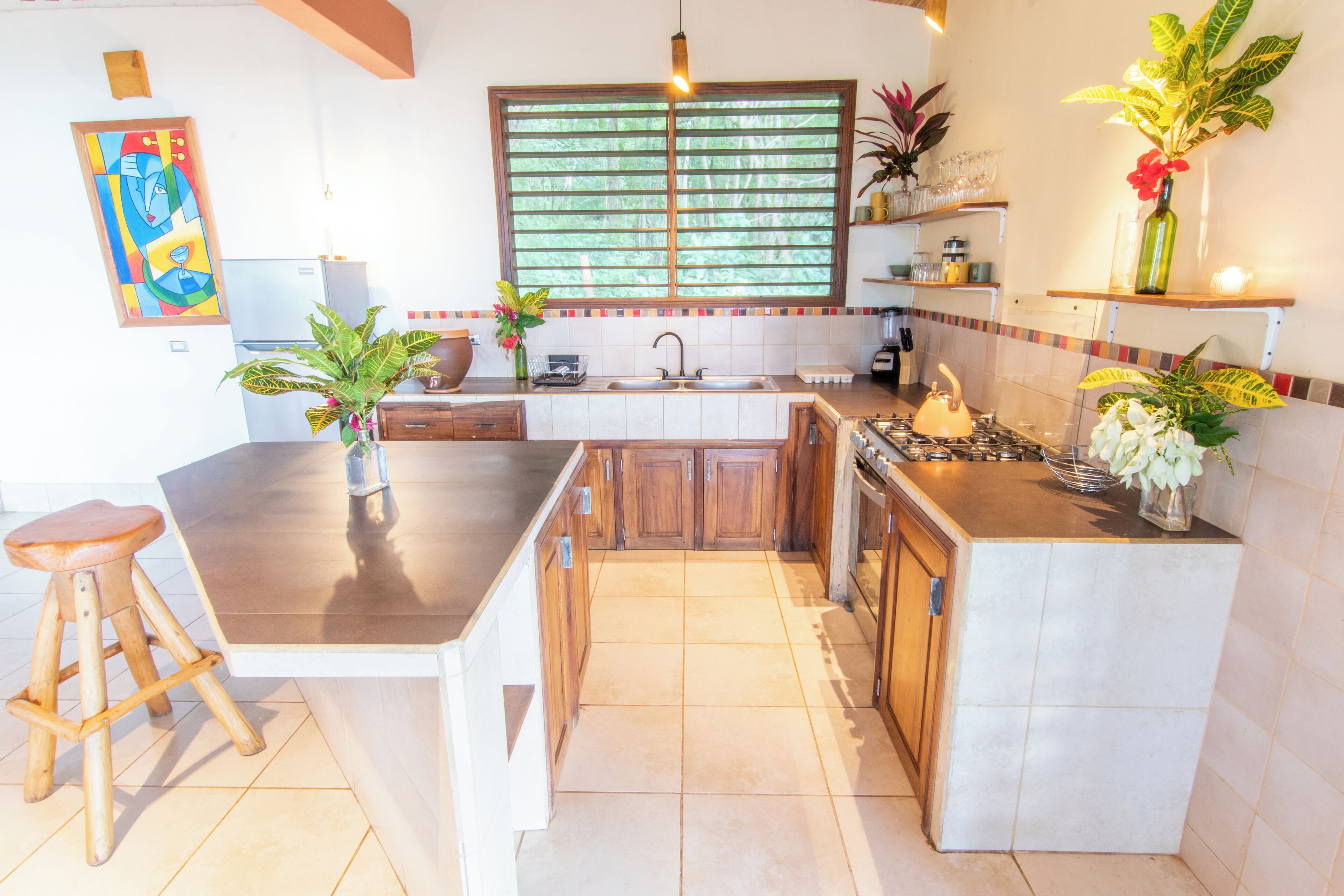 family house, 2 bedrooms, kitchen, lake view | private kitchen