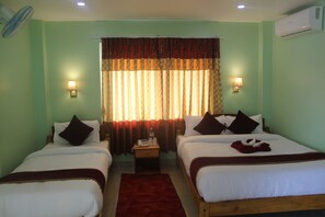 Deluxe Triple Room | Memory foam beds, individually decorated, individually furnished, desk - Hotel Red Carpet (Pokhara)