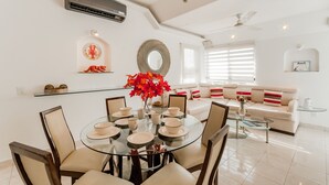 Deluxe Apartment | Living area - Playalinda Apartments Cancun (Cancun)