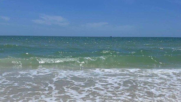 A beach with clear water and a sandy shore. - 122 Falkirk Small Pet Friendly Cottage near Beach (Fort Myers Beach)