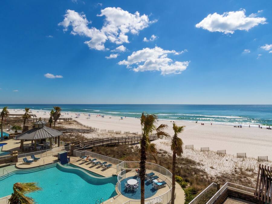 Utsikt fra overnattingsstedet