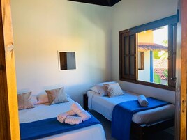 Frigobar, Wi-Fi de cortesia, roupa de cama