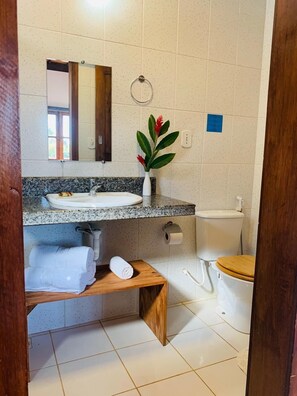 Shower, towels