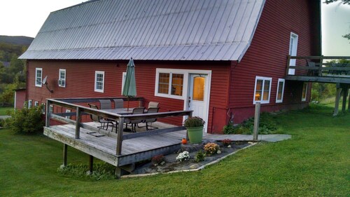 Cow Barn converted into a beautiful spacious home.