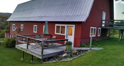 Cow Barn converted into a beautiful spacious home.