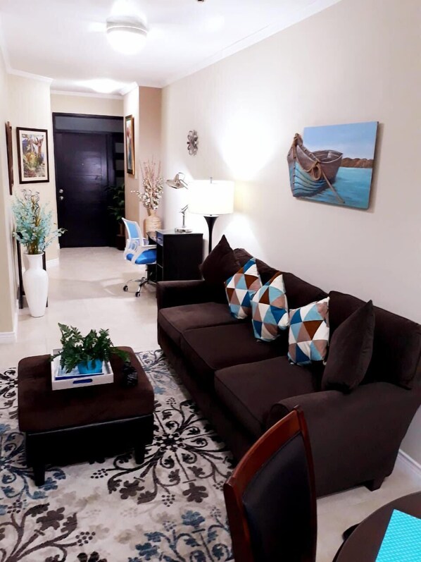 Business Villa | Living area | Smart TV