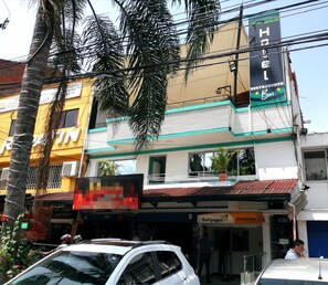 Fassade der Unterkunft