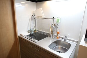 아파트, 침실 1개 (301) | 전용 주방 | 냉장고, 전자레인지, 전기 주전자, 토스터