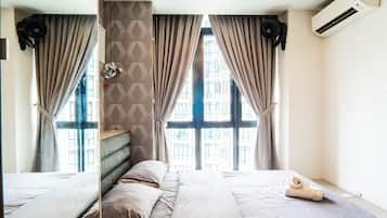 Business Studio Suite, 1 Bedroom, City View | 3 間睡房、高級寢具、獨特設計、獨特裝修