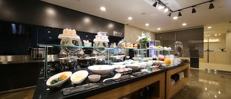 Dagelijks ontbijtbuffet (KRW 15000 per persoon)