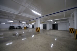 Free self-parking, free valet parking
