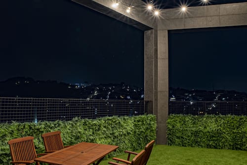 Rooftop terrace